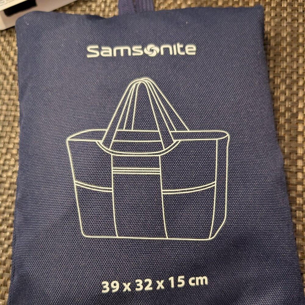Samsonite Navy Tote Bag